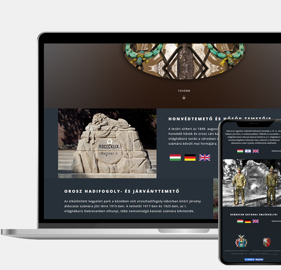 Debreceni Militárium Mockup
