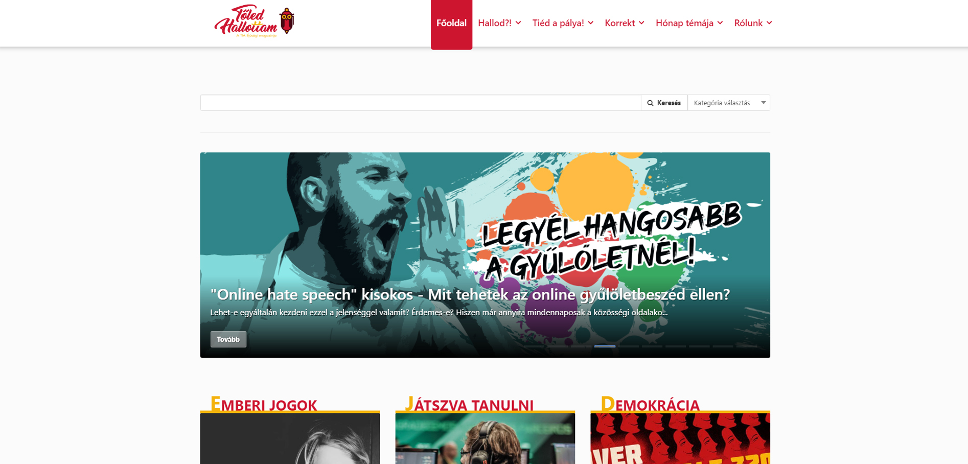 Tőled Hallottam Kezdőkép