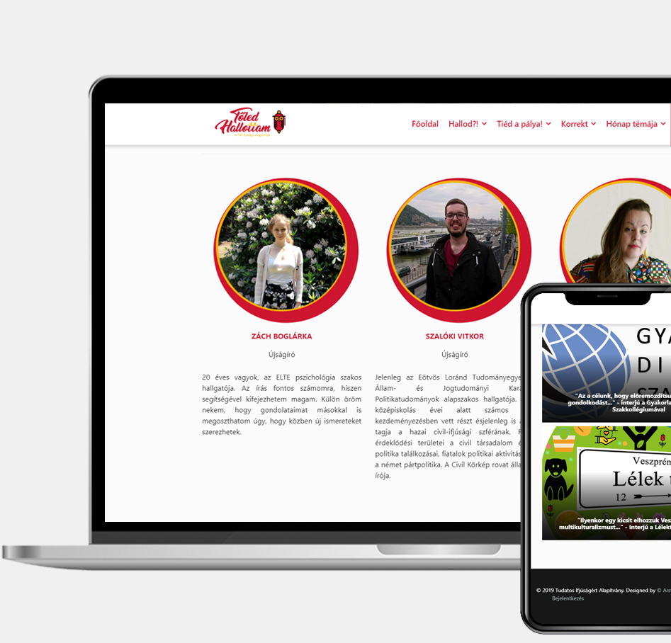 Tőled Hallottam Mockup